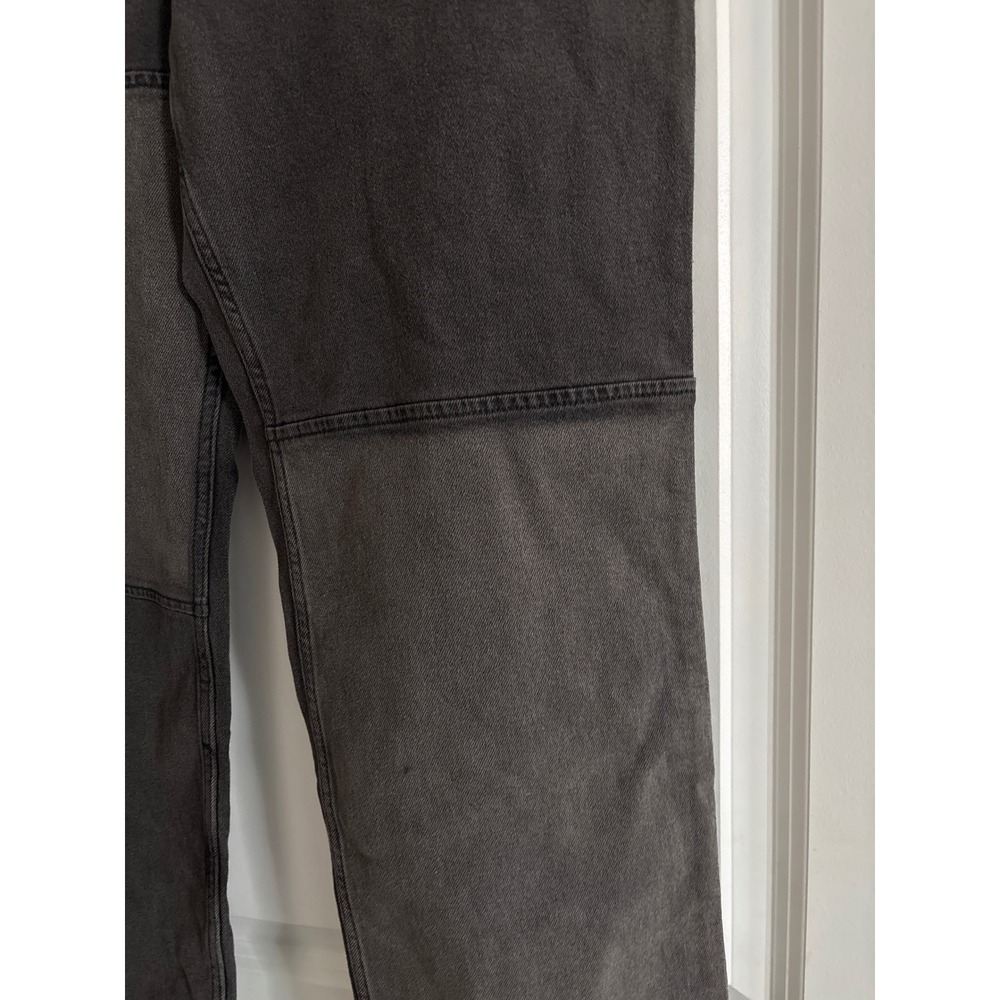 Hollister Ultra High-Rise Black Patchwork Dad Jeans Size 9 - Picture 5 of 9